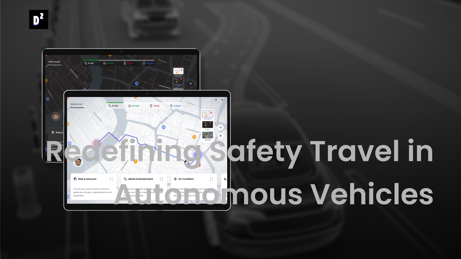 Smart Brook · redefining safety travel in autonomous vehicles